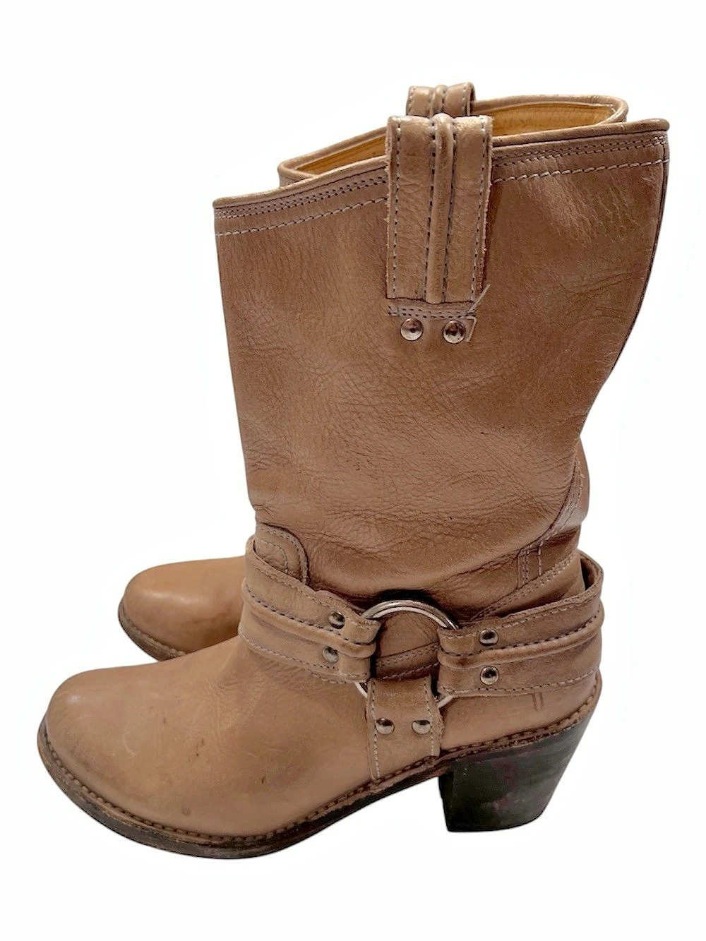 Frye Carmen Short Harness Boots